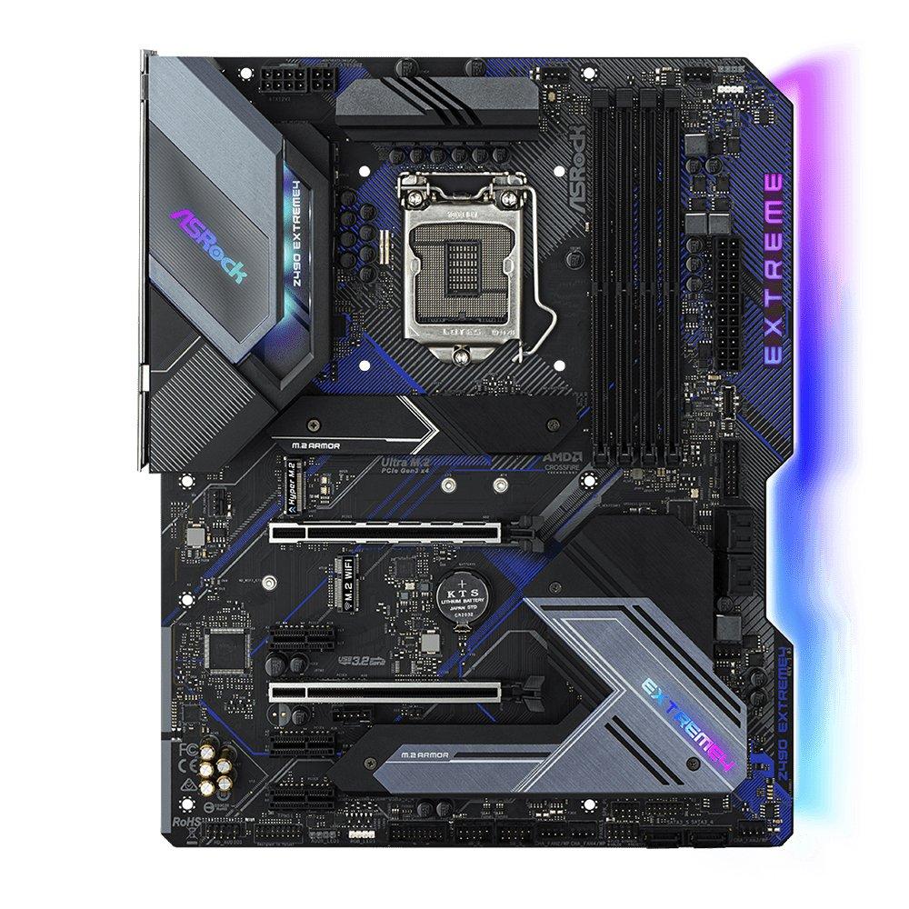 Foto 2 pulgar | Placa Madre Asrock Z490 Extreme4 Lga 1200 Ddr4 128 Gb Atx - Venta Internacional.