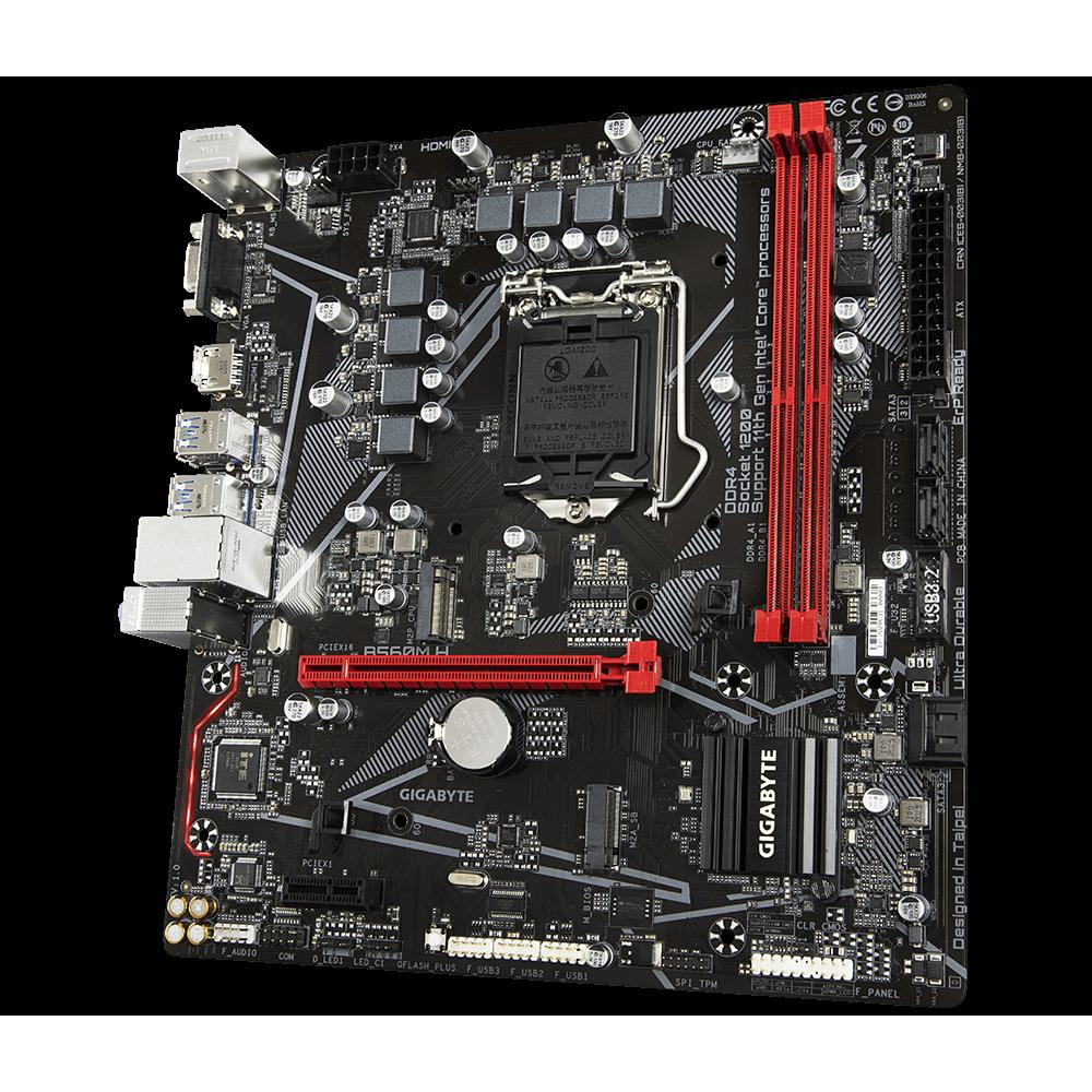 Foto 4 pulgar | Placa Madre Gigabyte B560m H Lga 1200 Intel B560 Ddr4 64 Gb - Venta Internacional.