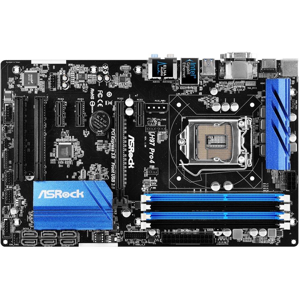Foto 2 pulgar | Placa Madre Asrock H97 Pro4 Lga 1150 Intel H97 Ddr3 Atx - Venta Internacional.