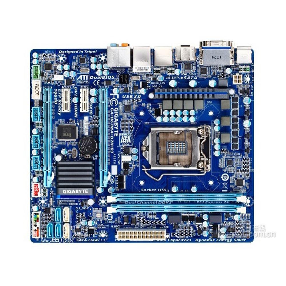 Foto 2 pulgar | Placa Madre Gigabyte Ga-h67ma-d2h-b3 Lga 1155 Intel H67 Ddr3 - Venta Internacional.