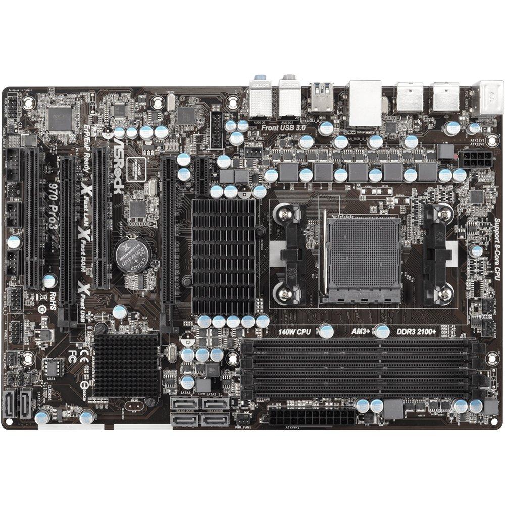 Foto 2 pulgar | Placa Madre Asrock 970 Pro3 R2.0 Socket Am3/am3+ Ddr3 Atx - Venta Internacional.