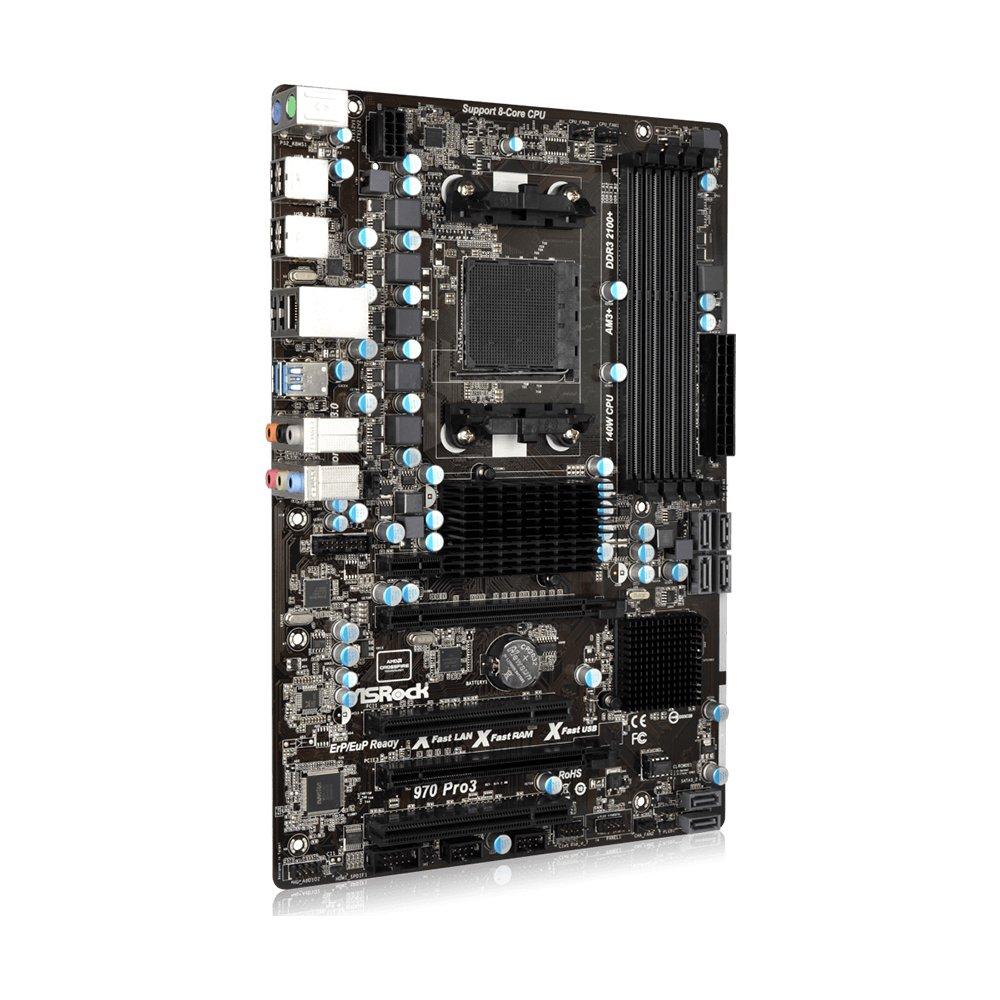 Foto 3 pulgar | Placa Madre Asrock 970 Pro3 R2.0 Socket Am3/am3+ Ddr3 Atx - Venta Internacional.