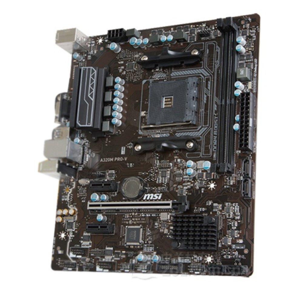 Foto 1 | Placa Madre Msi A320m Pro-v Socket Am4 Amd A320 Ddr4 Micro Atx - Venta Internacional.