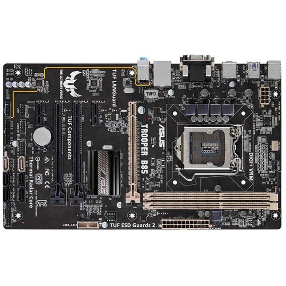 Placa Madre Asus Trooper B85 Lga 1150 Intel B85 Ddr3 Atx - Venta Internacional. $1,593