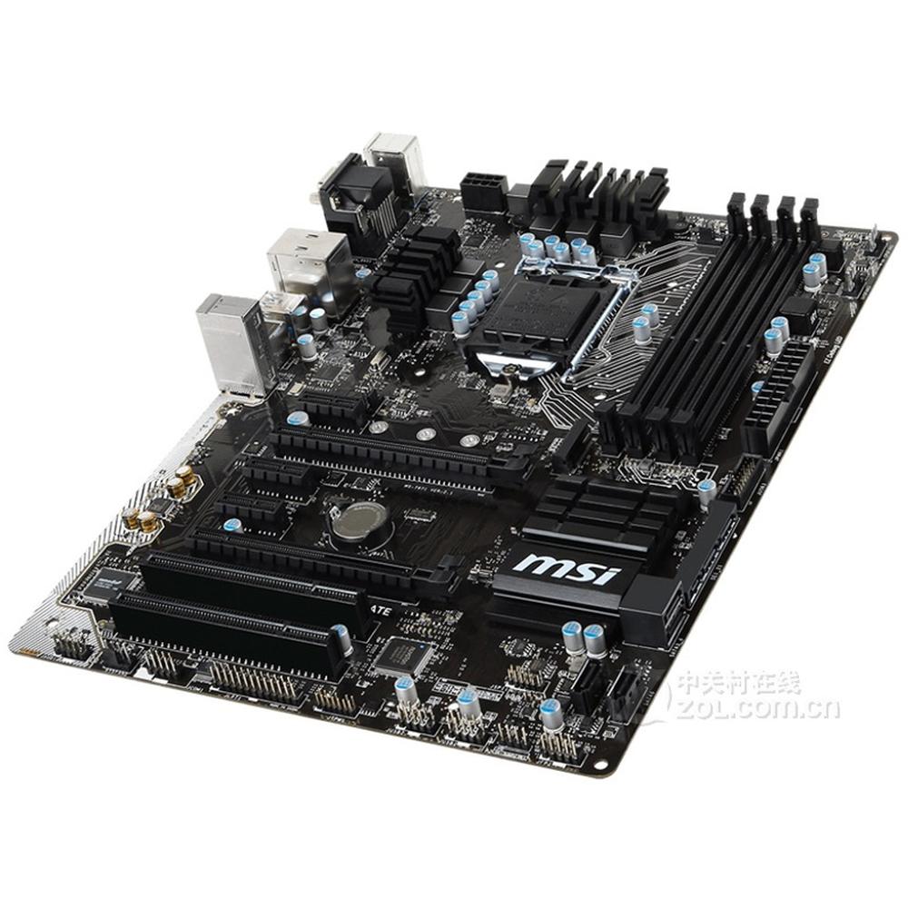 Foto 4 pulgar | Placa Madre Msi H170a Pc Mate Lga 1151 Intel H170 Ddr4 Atx - Venta Internacional.