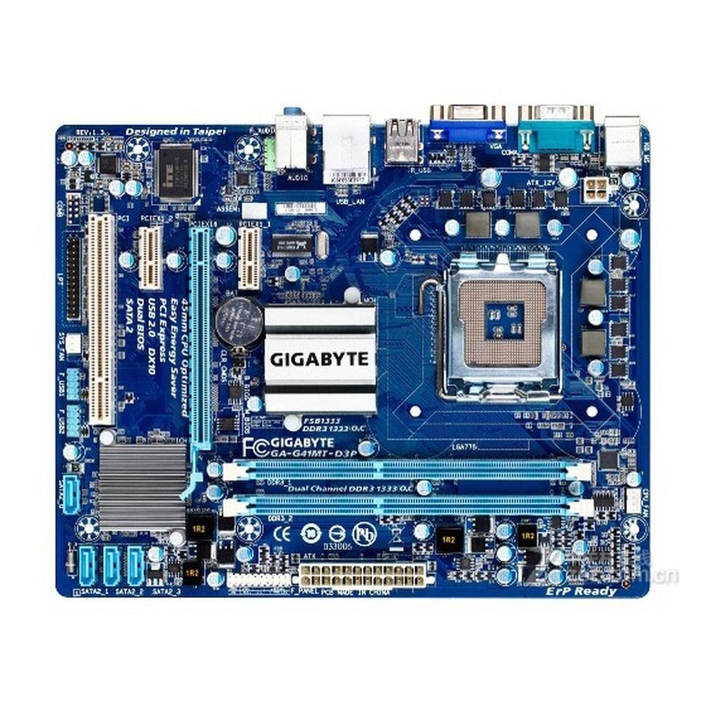 Foto 2 pulgar | Placa Madre Gigabyte Ga-g41mt-d3p Lga 775 Intel G41 Ddr3 - Venta Internacional.