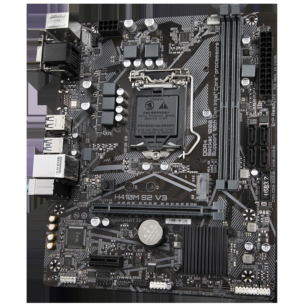 Foto 3 pulgar | Placa Madre Gigabyte H410m S2 V3 Lga1200 Intel H410 Ddr4 - Venta Internacional.