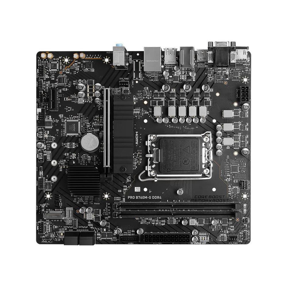Foto 2 pulgar | Placa Madre Msi Pro B760m-g Ddr4 Lga 1700 Micro Atx Con 64 Gb - Venta Internacional.