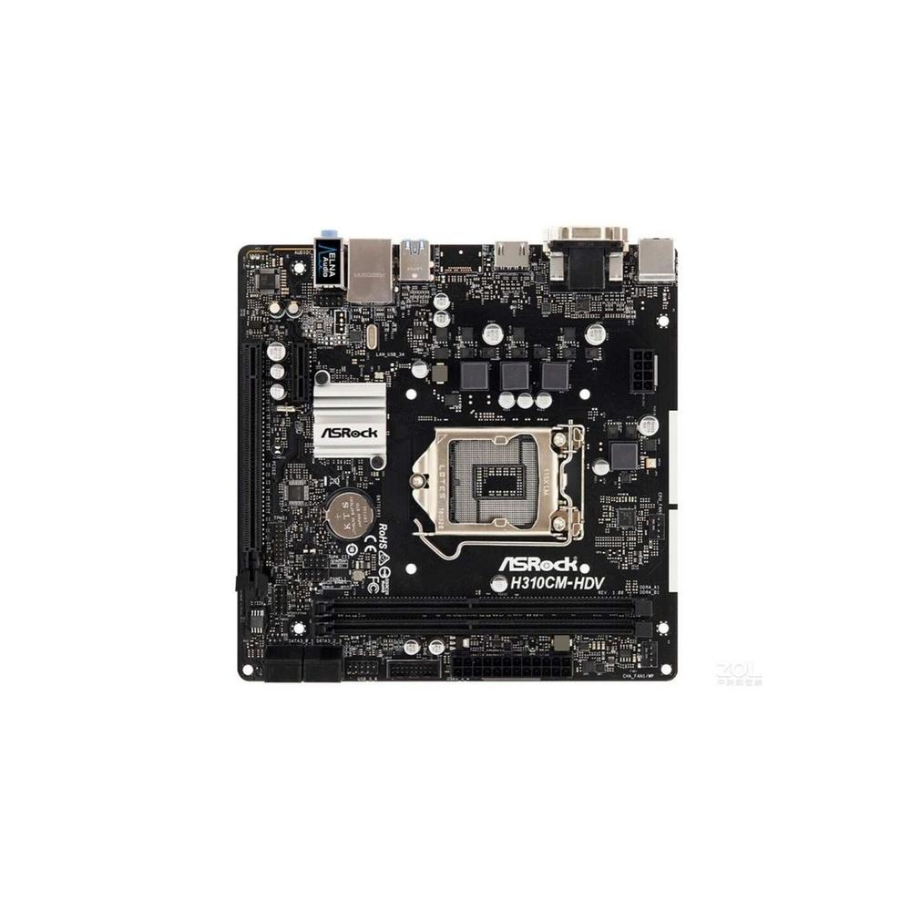 Foto 2 pulgar | Placa Madre Asrock H310cm-hdv Lga 1151 Intel H310 Ddr4 Micro Atx - Venta Internacional.