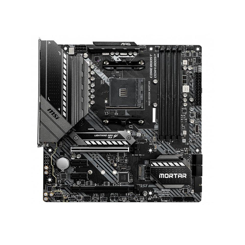 Foto 1 | Placa Madre Msi Mag B550m Mortar Socket Am4 Amd B550 Ddr4 - Venta Internacional.