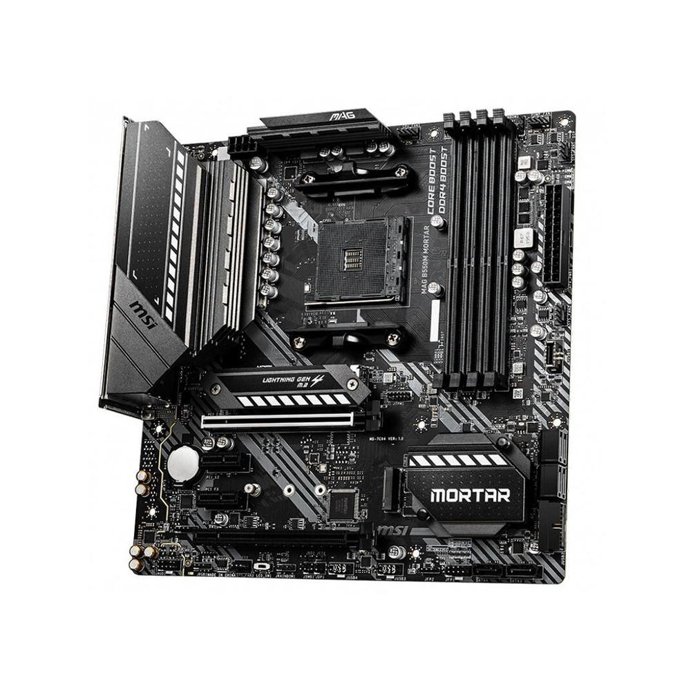Foto 2 | Placa Madre Msi Mag B550m Mortar Socket Am4 Amd B550 Ddr4 - Venta Internacional.