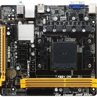 Foto 1 | Placa Madre Biostar A58ml2 7.1 Socket Fm2+ Amd A55 Ddr3 Micro Atx - Venta Internacional.