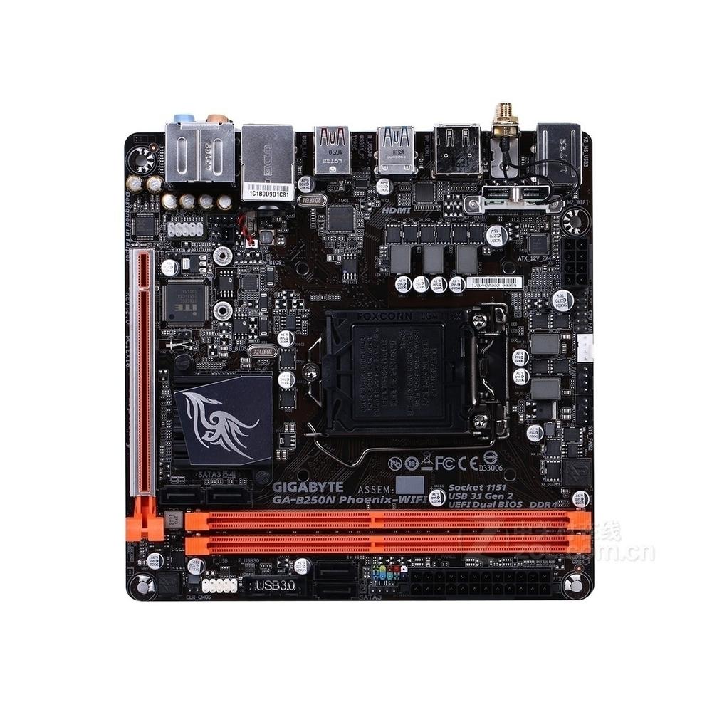 Foto 2 pulgar | Placa Madre Gigabyte B250n-phoenix Wifi Lga 1151 Ddr4 Mini-itx - Venta Internacional.
