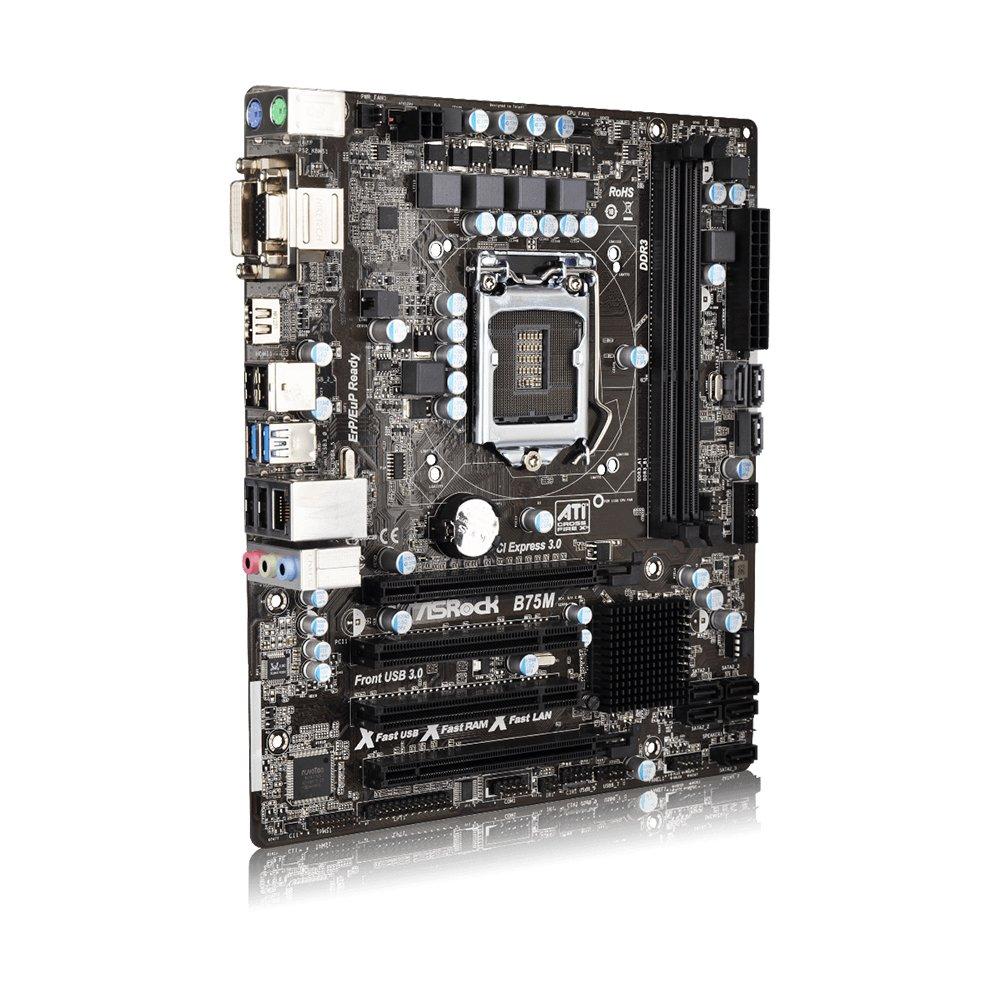 Foto 3 pulgar | Placa Madre Asrock B75m R2.0 Lga 1155 Intel B75 Ddr3 Micro Atx - Venta Internacional.