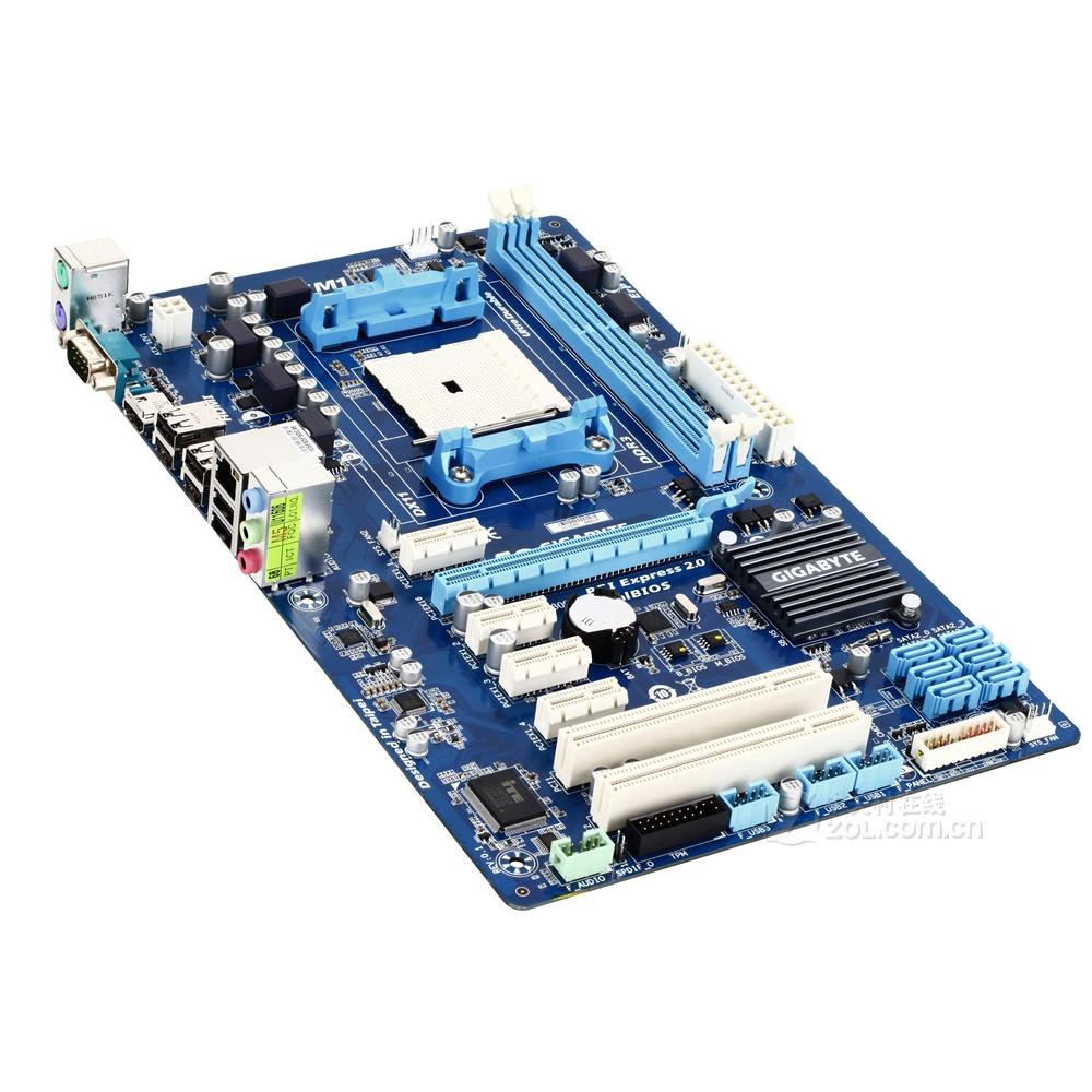 Foto 3 pulgar | Placa Madre Gigabyte Ga-a55-s3p Socket Fm1 Amd A55 Ddr3 Atx - Venta Internacional.