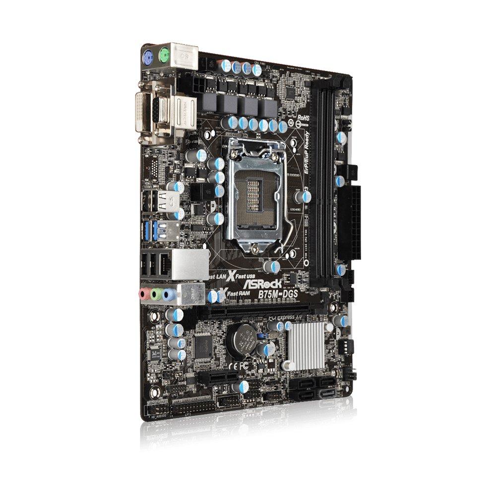 Foto 3 pulgar | Placa Madre Asrock B75m-dgs Lga 1155 Intel B75 Ddr3 Micro Atx - Venta Internacional.