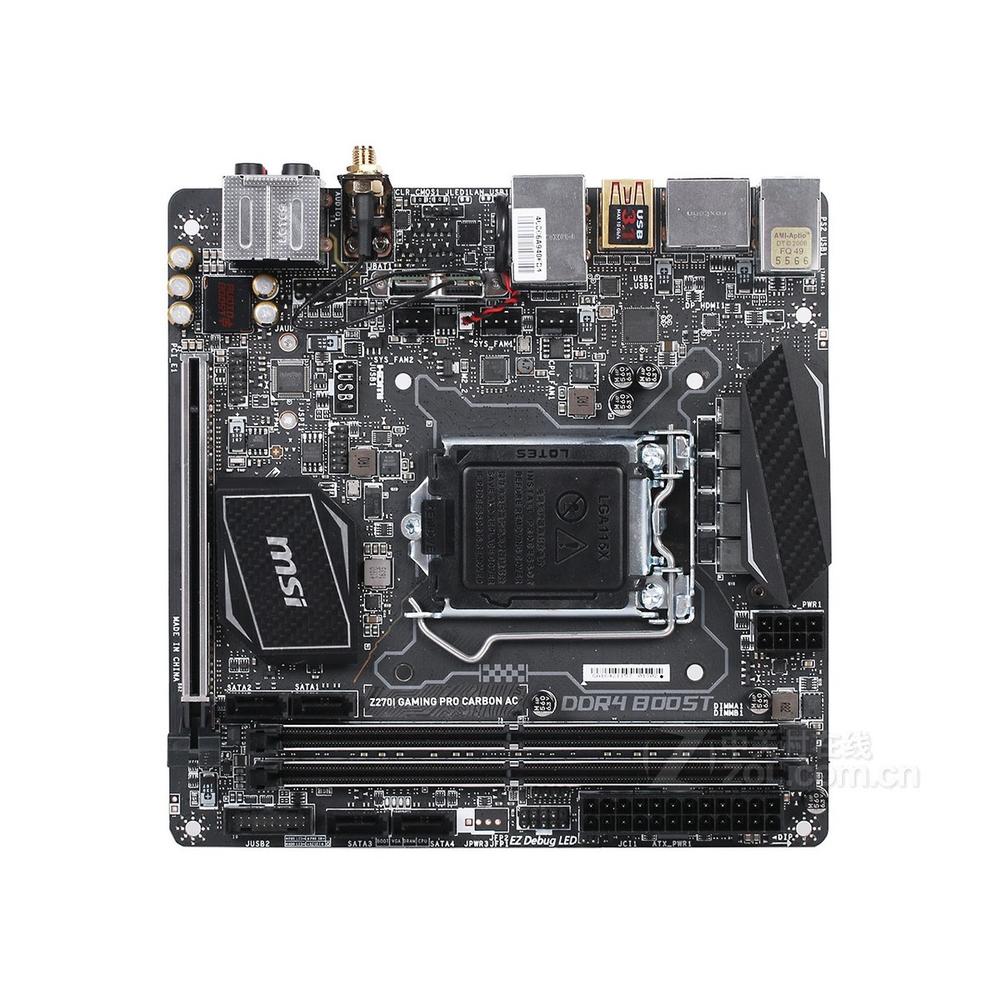 Foto 2 pulgar | Placa Madre Msi Z270i Gaming Pro Carbon Ac Lga 1151 Ddr4 32gb - Venta Internacional.