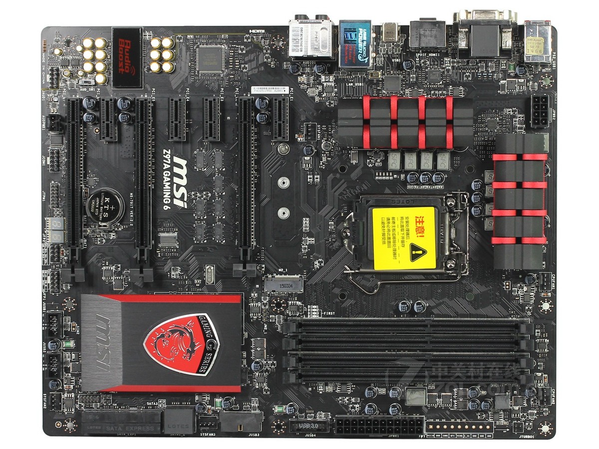 Foto 2 pulgar | Placa Madre Msi Z97a Gaming 6 Lga 1150 Intel Z97 Ddr3 Atx - Venta Internacional.
