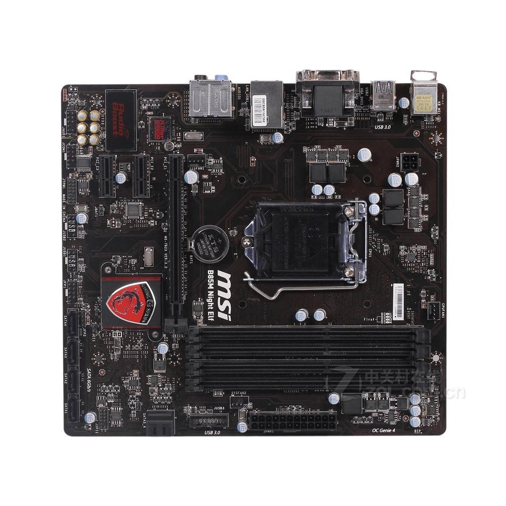 Foto 2 pulgar | Placa Madre Msi B85m Night Elf Lga 1150 Intel B85 Ddr3 32 Gb - Venta Internacional.
