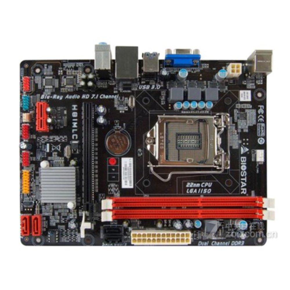Foto 2 pulgar | Placa Madre Biostar H81mlc Lga 1150 Intel H81 Ddr3 Micro Atx - Venta Internacional.