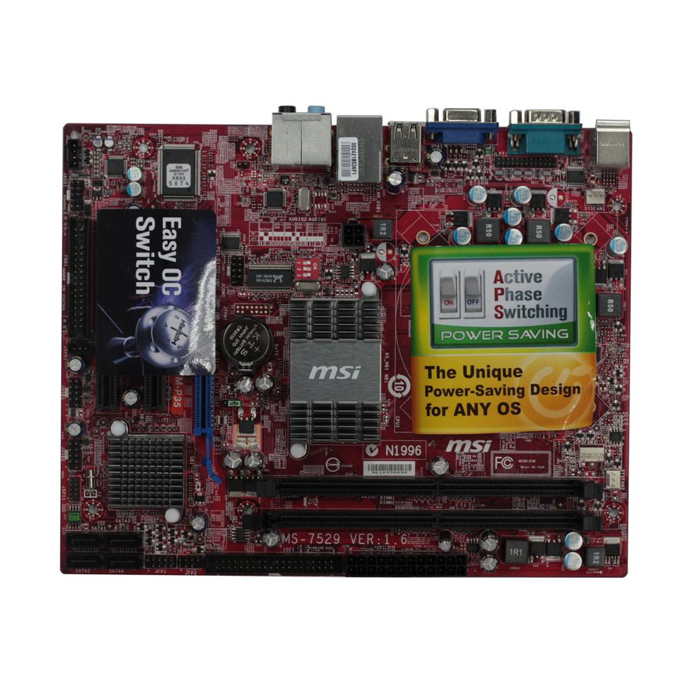 Foto 1 | Placa Madre Msi G31tm-p35 Lga 775 Intel G31 Ddr2 Micro Atx - Venta Internacional.