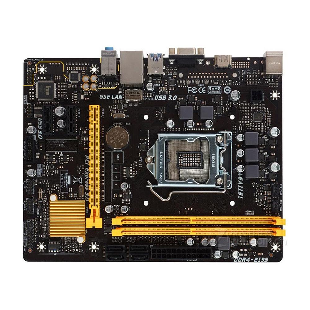 Foto 2 pulgar | Placa Madre Biostar H110mh Pro D4 Lga 1151 Ddr4 Micro Atx - Venta Internacional.