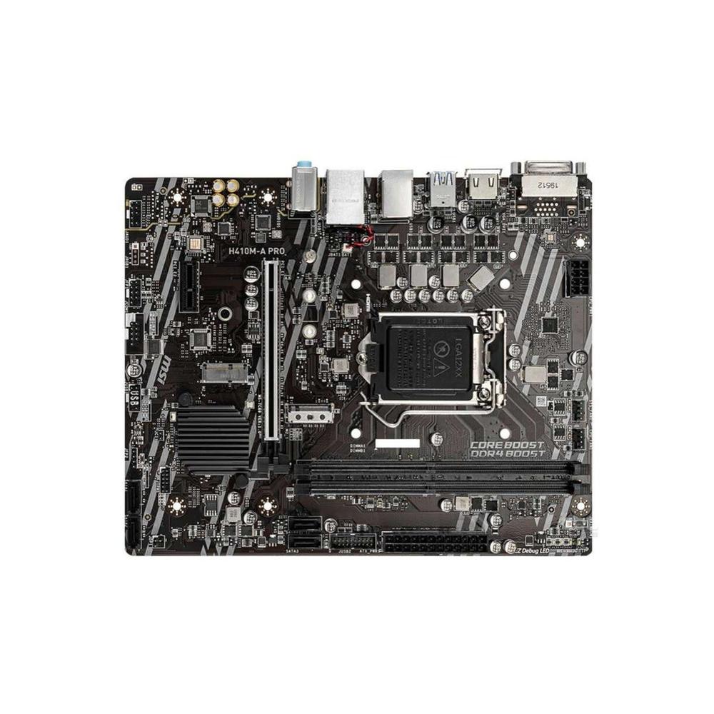 Foto 2 pulgar | Placa Madre Msi H410m-a Pro Lga 1200 Intel H410 Ddr4 De 64 Gb - Venta Internacional.