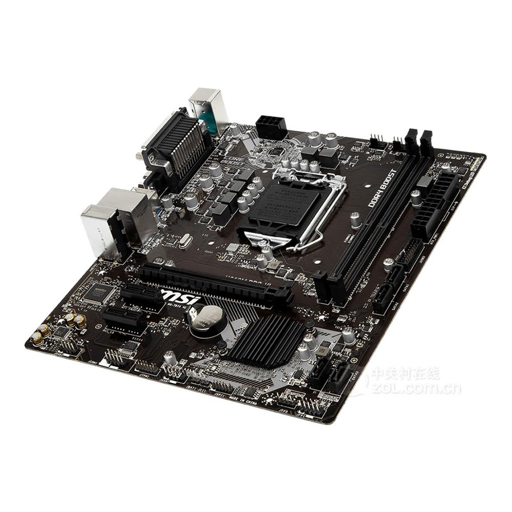Foto 3 pulgar | Placa Madre Msi H310m Pro-vl Lga 1151 Intel H310 Ddr4 32 Gb - Venta Internacional.