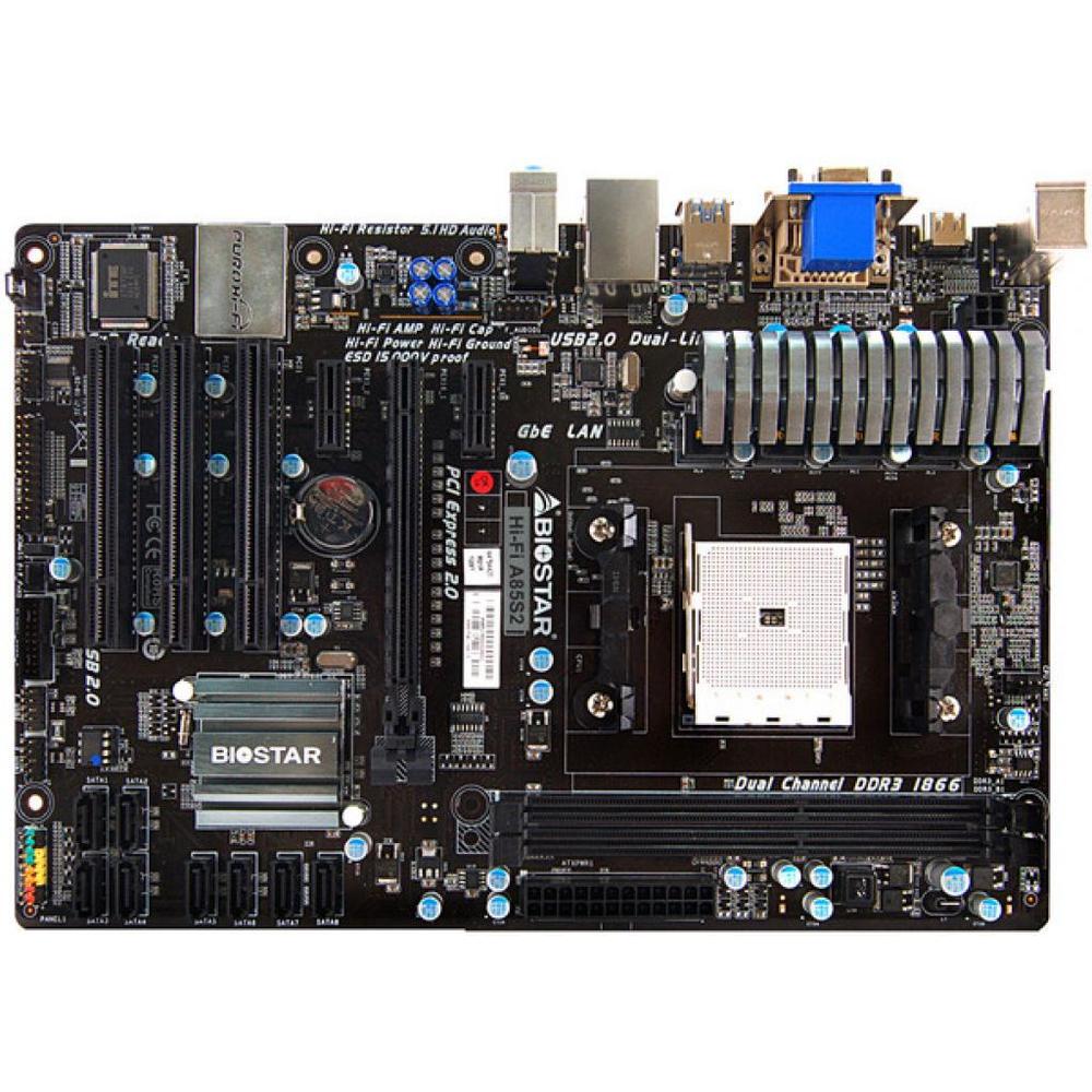 Foto 1 | Placa Madre Biostar Hi-fi A85s2 Socket Fm2 Amd A85x Ddr3 Atx - Venta Internacional.