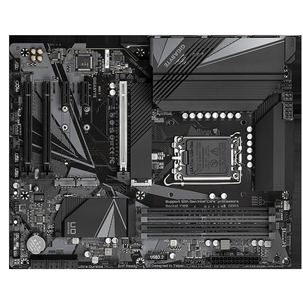 Foto 2 pulgar | Placa Madre Gigabyte Z690 Ud Ddr4 Lga 1700 Atx Para Intel Z690 - Venta Internacional.