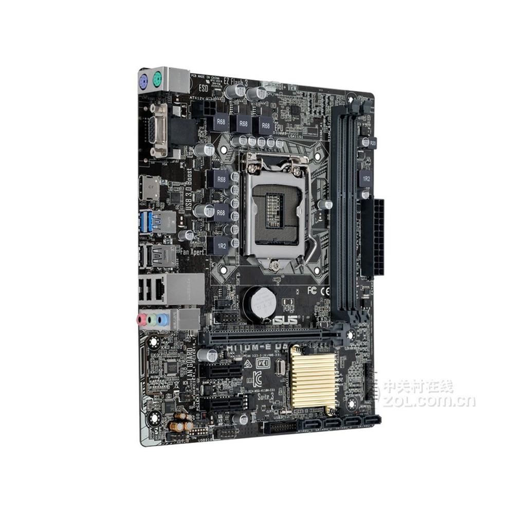 Foto 4 pulgar | Placa Base Asus H110m-e D3 Lga 1151 Intel H110 Ddr3 Micro Atx - Venta Internacional.