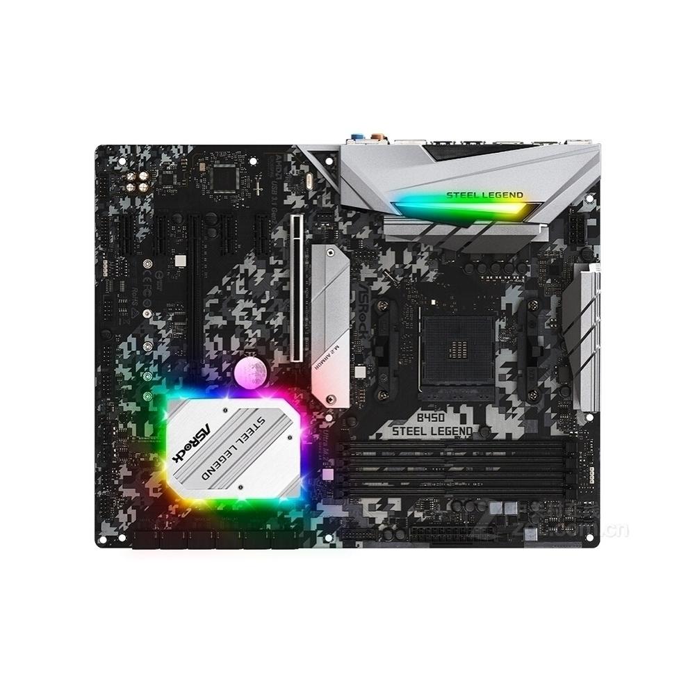 Foto 2 pulgar | Placa Madre Asrock B450 Steel Legend Socket Am4 Ddr4 Atx - Venta Internacional.