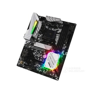Foto 3 | Placa Madre Asrock B450 Steel Legend Socket Am4 Ddr4 Atx - Venta Internacional.