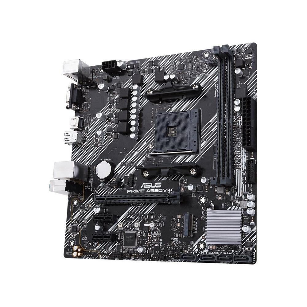 Foto 4 pulgar | Placa Base Asus Prime A520m-k Con Conector Am4 Amd A520 Ddr4 Micro Atx - Venta Internacional.