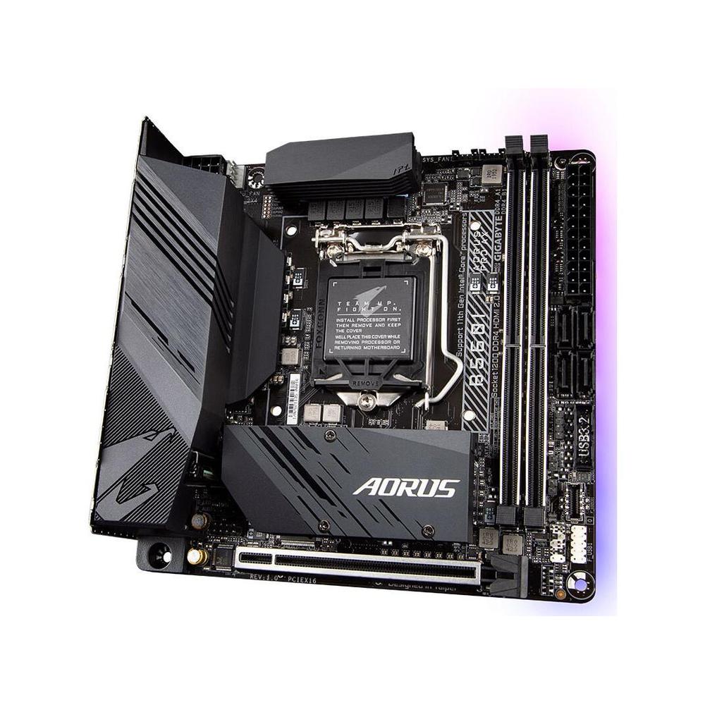 Foto 3 pulgar | Placa Base Gigabyte B560i Aorus Pro Ax Lga 1200 Ddr4 64gb - Venta Internacional.