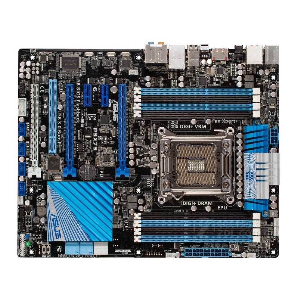 Foto 2 pulgar | Placa Madre Asus P9x79 Lga 2011 Intel X79 Ddr3 Atx Usada - Venta Internacional.