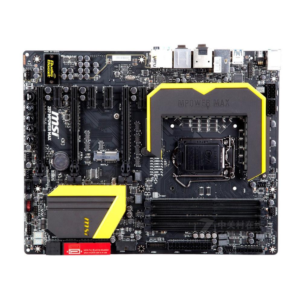Foto 1 | Placa Madre Msi Z87 Mpower Max Lga 1150 Ddr3 32 Gb Atx - Venta Internacional.