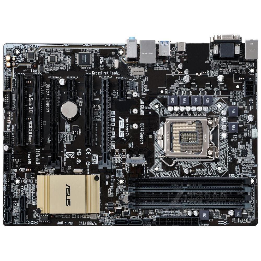 Foto 2 pulgar | Placa Madre Asus B150-plus Lga 1151 Intel B150 Ddr4 Atx - Venta Internacional.