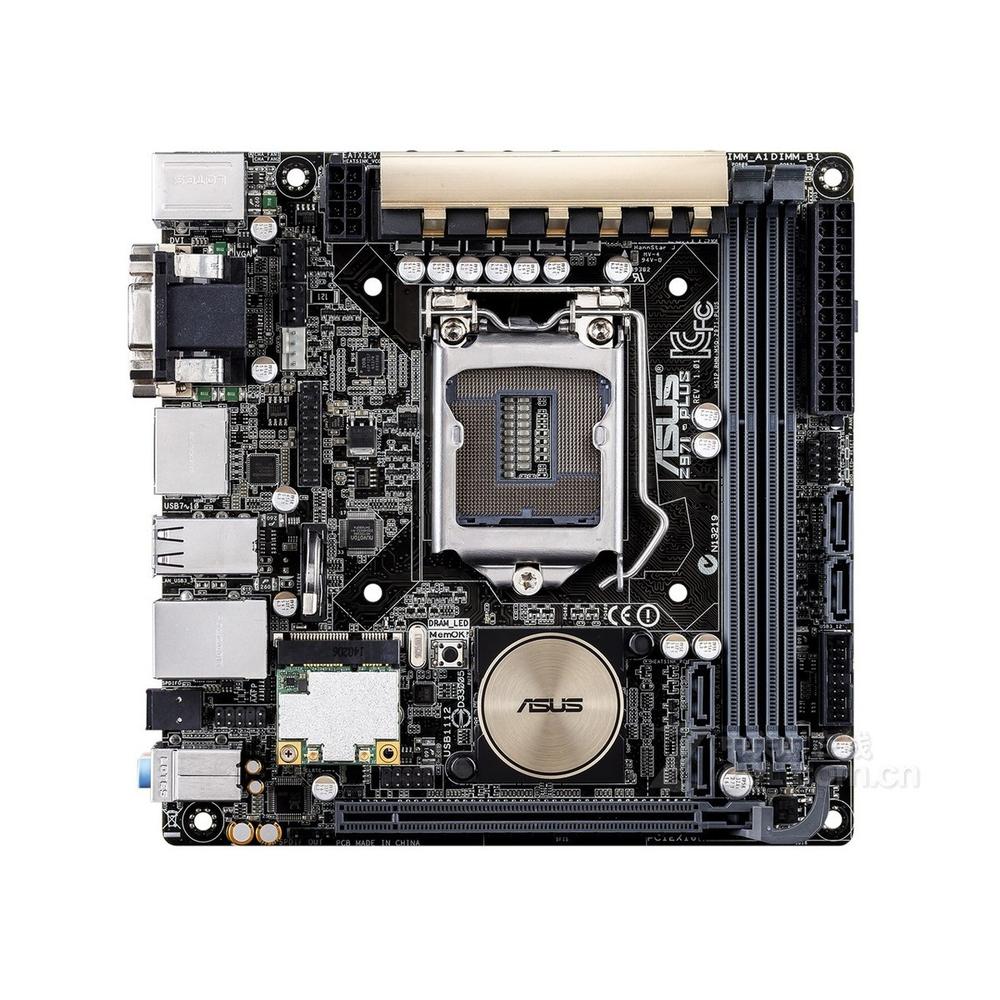 Foto 2 pulgar | Placa Madre Asus Z97i-plus Lga 1150 Intel Z97 Ddr3 Mini-itx - Venta Internacional.