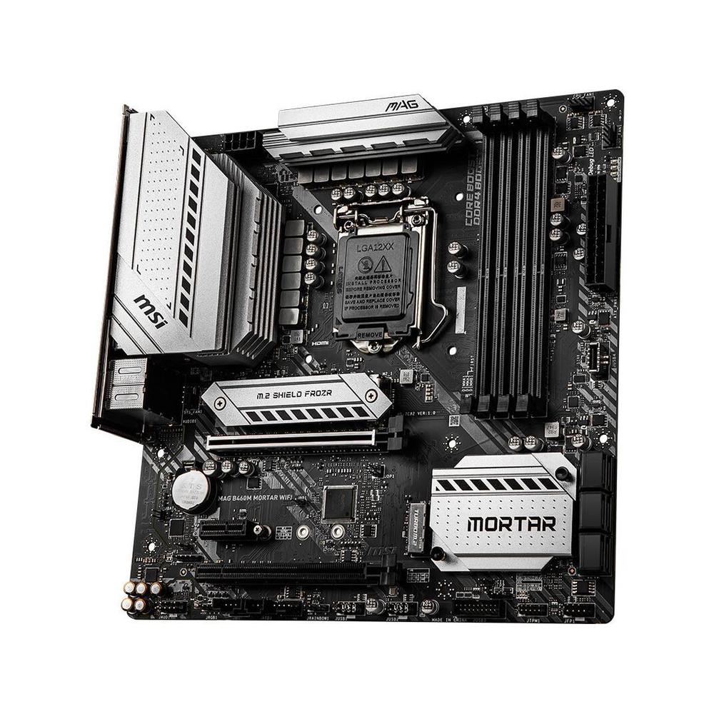 Foto 3 pulgar | Placa Madre Msi Mag B460m Mortar Wifi Lga 1200 Ddr4 128gb - Venta Internacional.