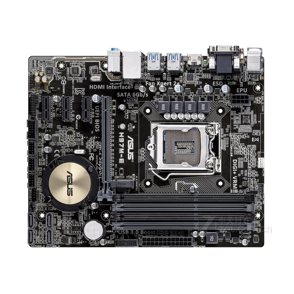 Foto 2 pulgar | Placa Base Asus H97m-e Lga 1150 Intel H97 Ddr3 Microatx - Venta Internacional.