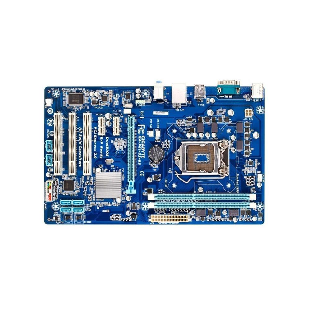 Foto 2 pulgar | Placa Madre Gigabyte Ga-p61-s3-b3 (rev.1.2) Lga 1155 Ddr3 Atx - Venta Internacional.