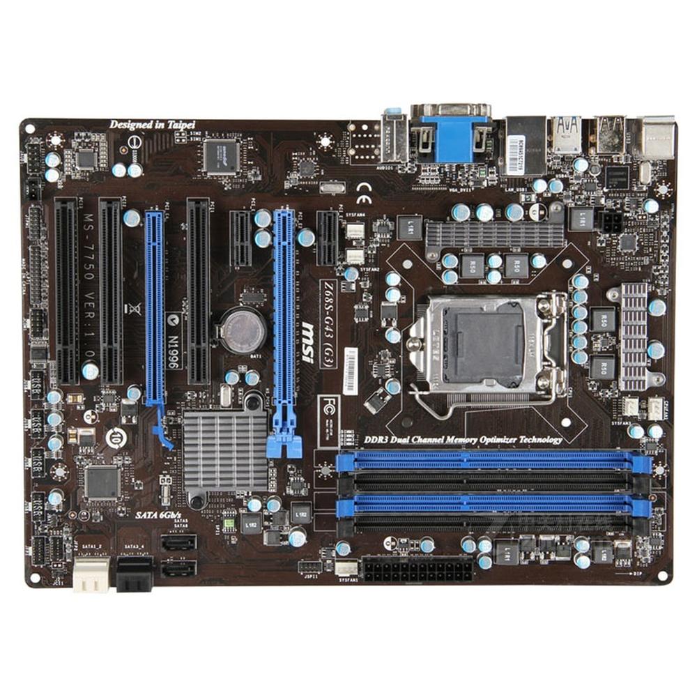 Foto 2 pulgar | Placa Madre Msi Z68s-g43 (g3) Lga 1155 Intel Z68 Ddr3 Atx - Venta Internacional.