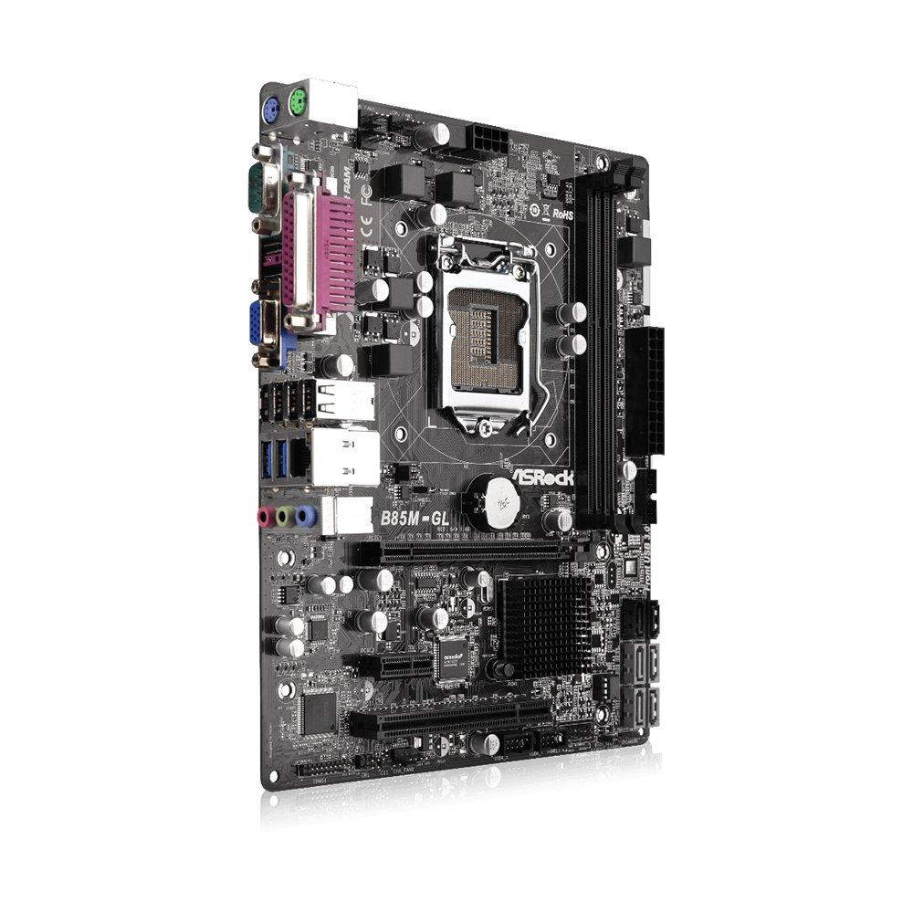 Foto 3 pulgar | Placa Madre Asrock B85m-gl Lga 1150 Intel B85 Ddr3 Micro Atx - Venta Internacional.