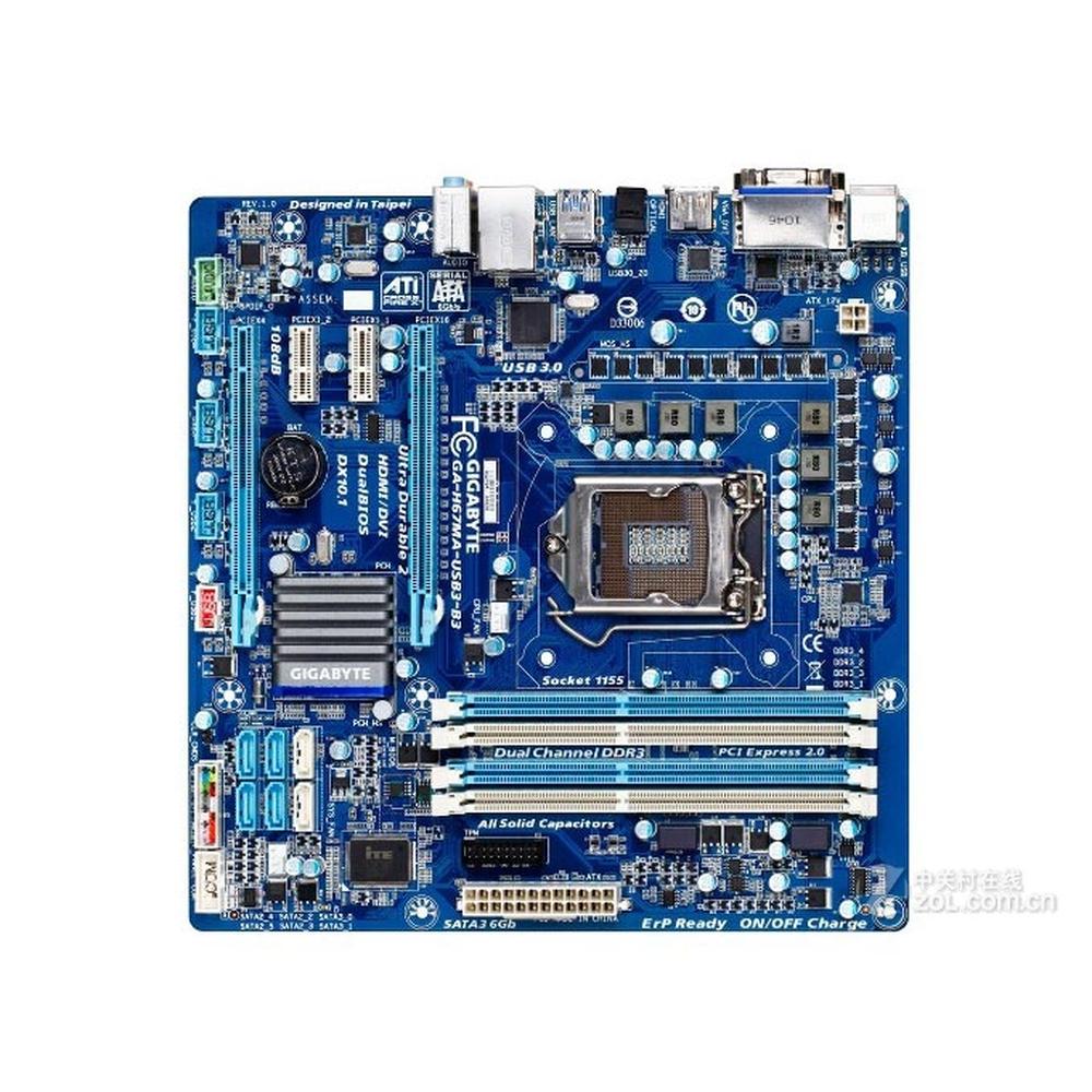 Foto 2 pulgar | Placa Madre Gigabyte Ga-h67ma-usb3-b3 Lga 1155 Ddr3 32gb - Venta Internacional.