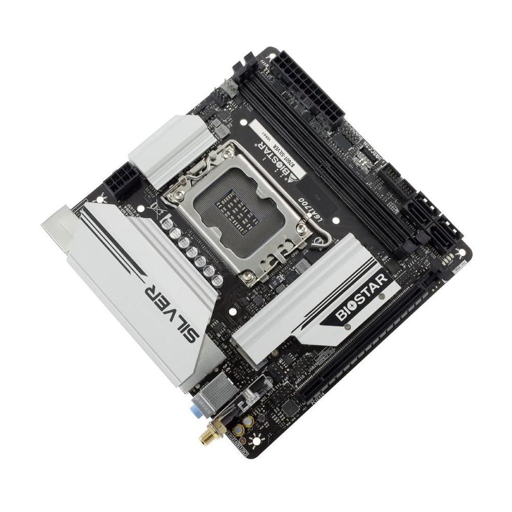 Foto 2 | Placa Madre Biostar B760t-silver Lga 1700 Ddr5 64 Gb Mini-itx - Venta Internacional.