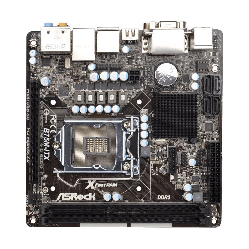Foto 2 pulgar | Placa Madre Asrock B75m-itx Lga 1155 Intel B75 Ddr3 Mini-itx - Venta Internacional.