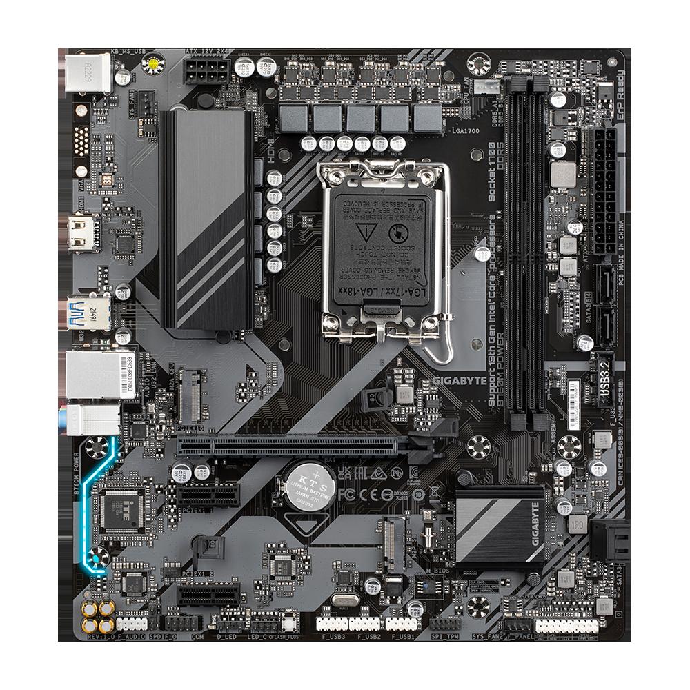 Foto 2 pulgar | Placa Base Gigabyte B760m Power Lga 1700 Ddr4 Micro Atx - Venta Internacional.