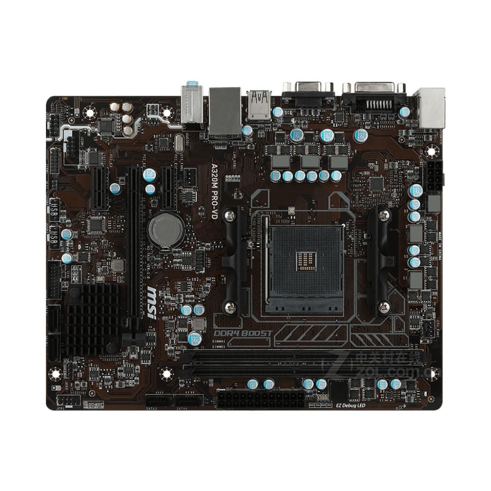 Foto 2 pulgar | Placa Madre Msi A320m Pro-vd Socket Am4 Amd A320 Ddr4 Micro Atx - Venta Internacional.