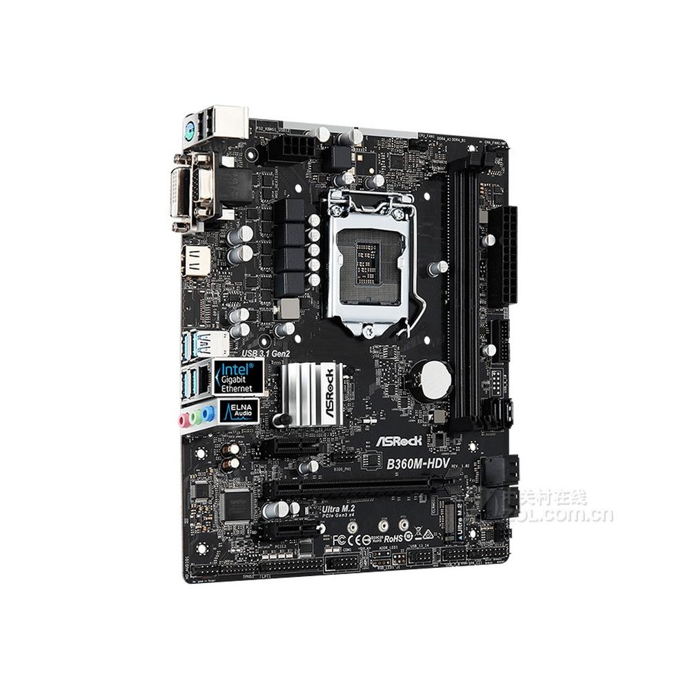 Foto 4 pulgar | Placa Madre Asrock B360m-hdv Lga 1151 Intel B360 Ddr4 32 Gb - Venta Internacional.
